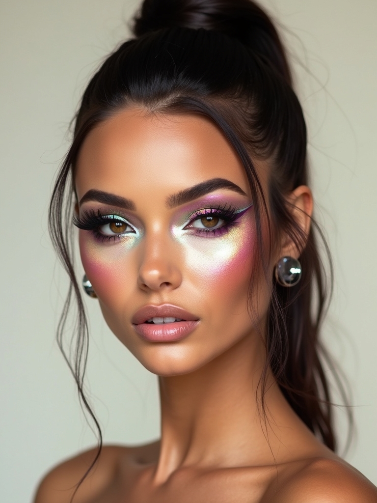 holographic razor edged sculpted contour