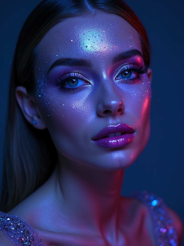 holographic stardust alien glam