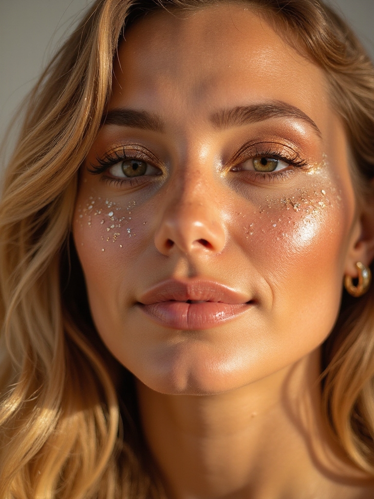 honeyed sunlit golden glow