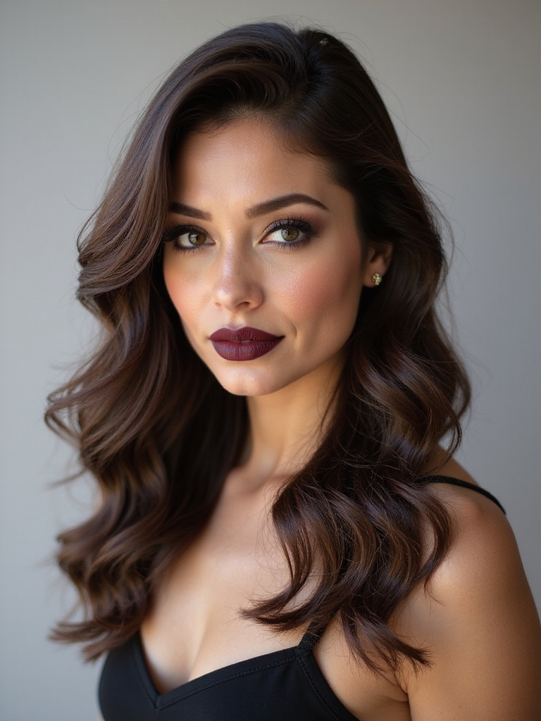 let hair fall naturally