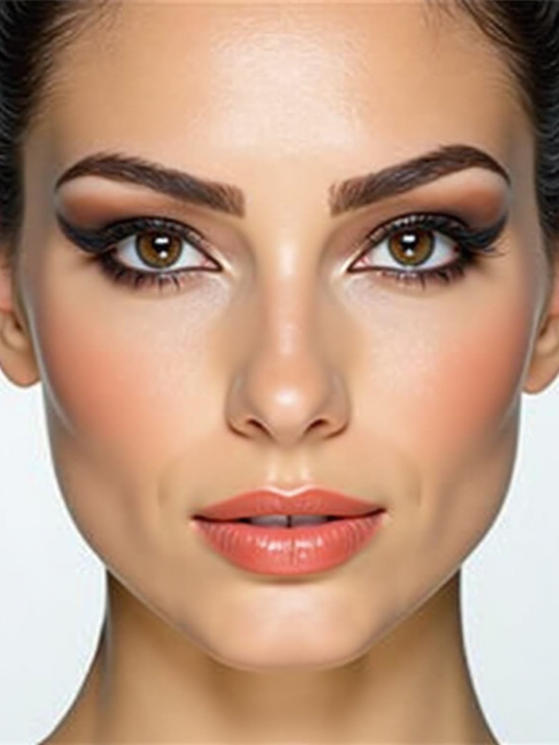 lift eyes with faux crease placement