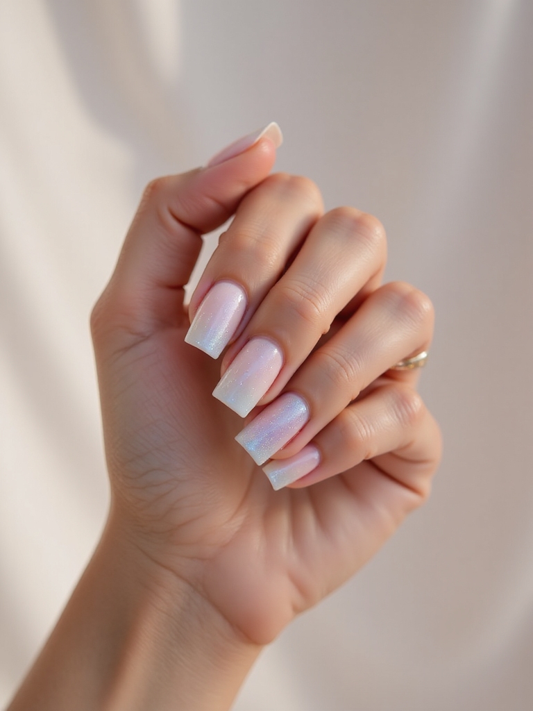 lit from within halo manicure