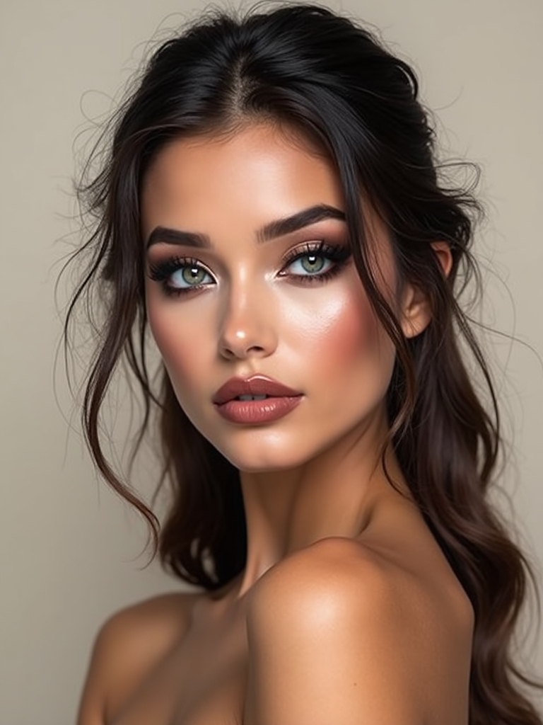 lived in smudged kohl liner