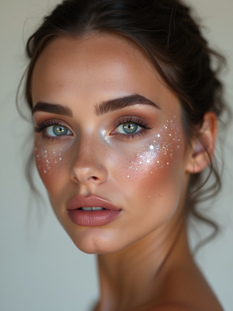luminous skin with stardust