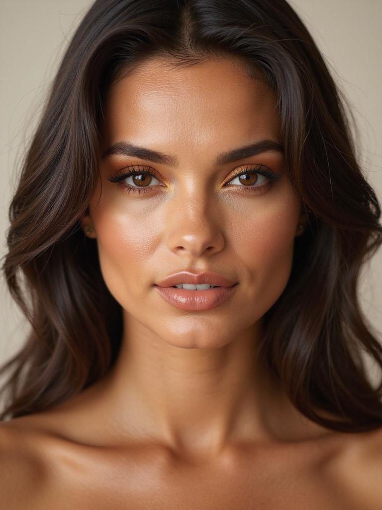 luminous terracotta bronze glow