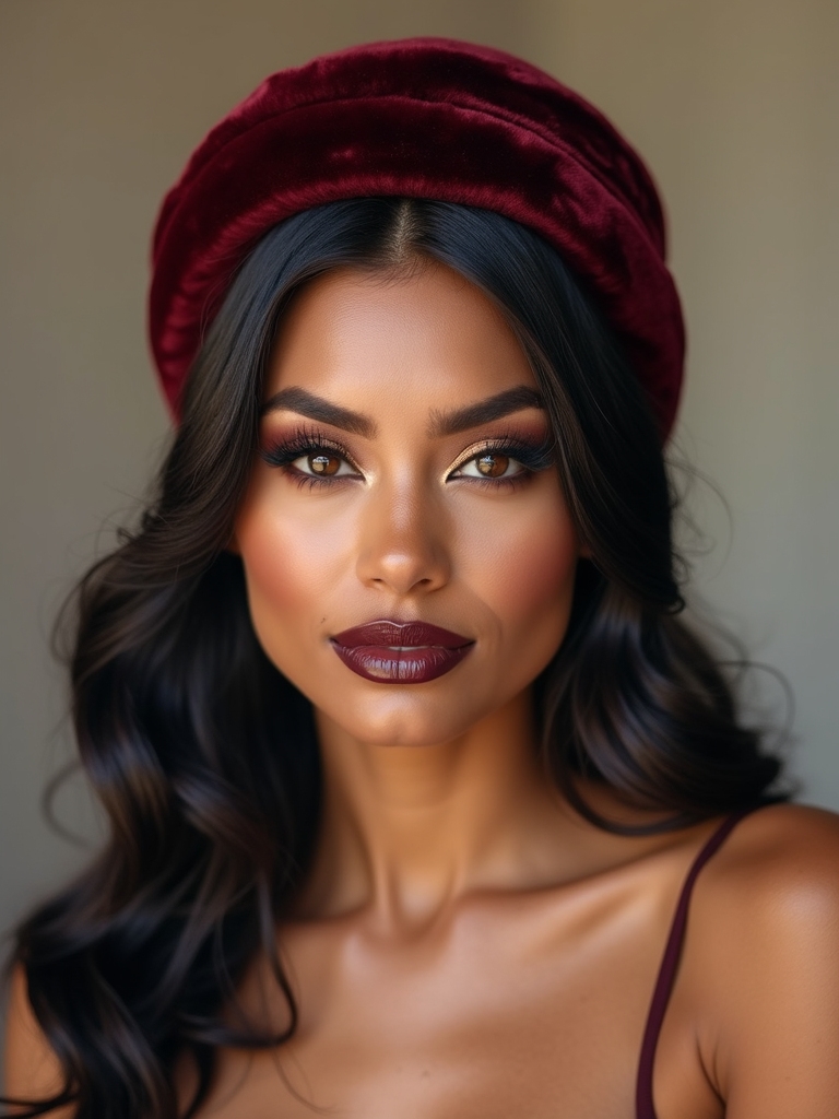 luxurious velvet headband options