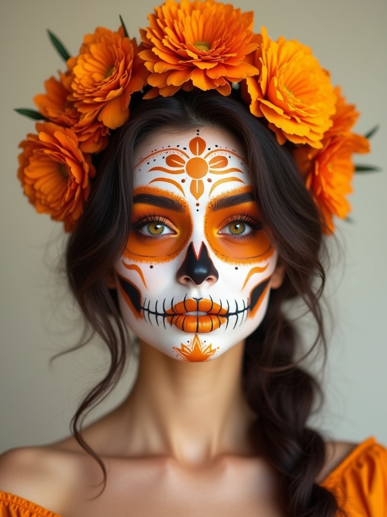 marigold petal inspired warm accents