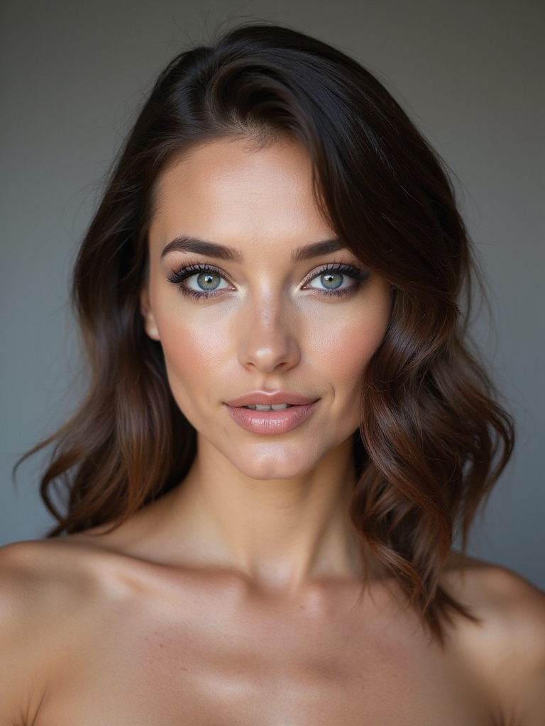 matte base pinpoint luminous highlights