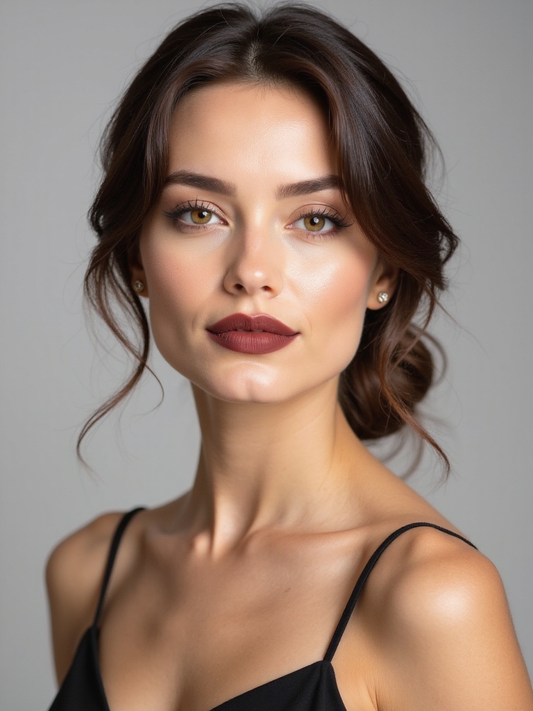 matte skin velvet lips