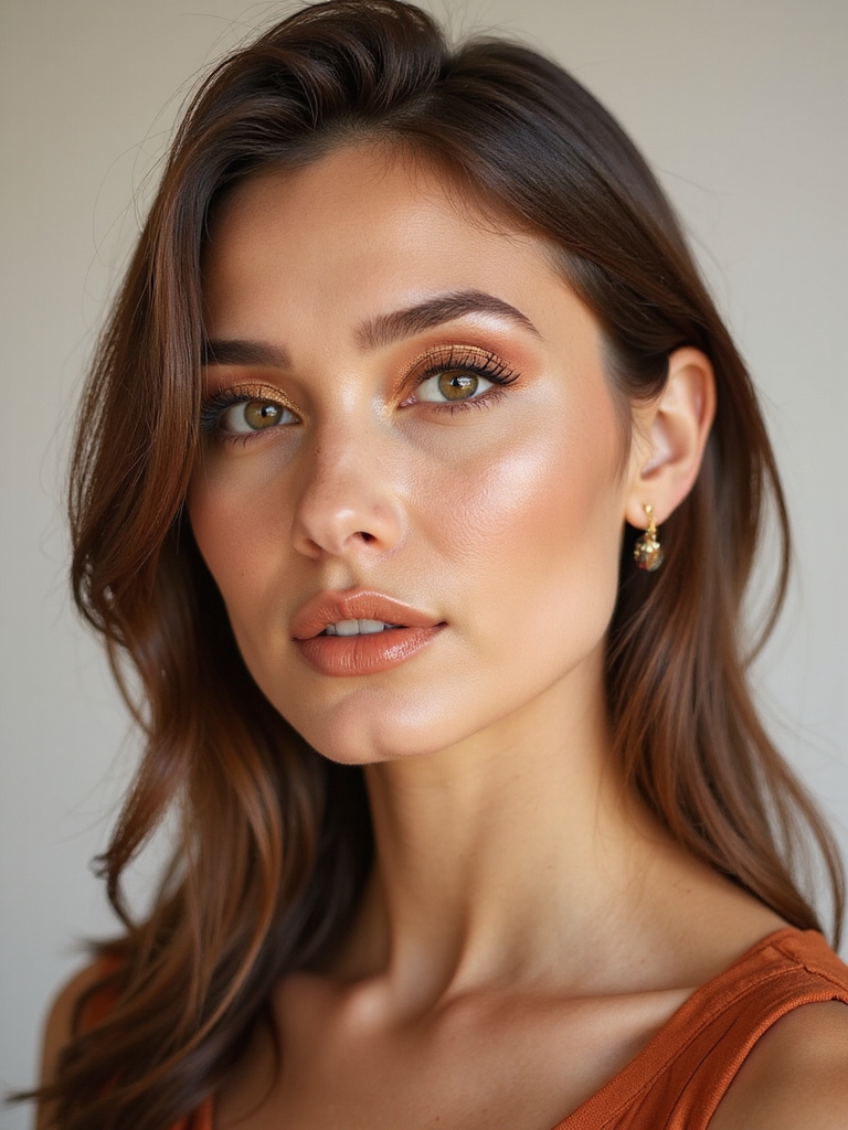 matte terracotta warmth softly