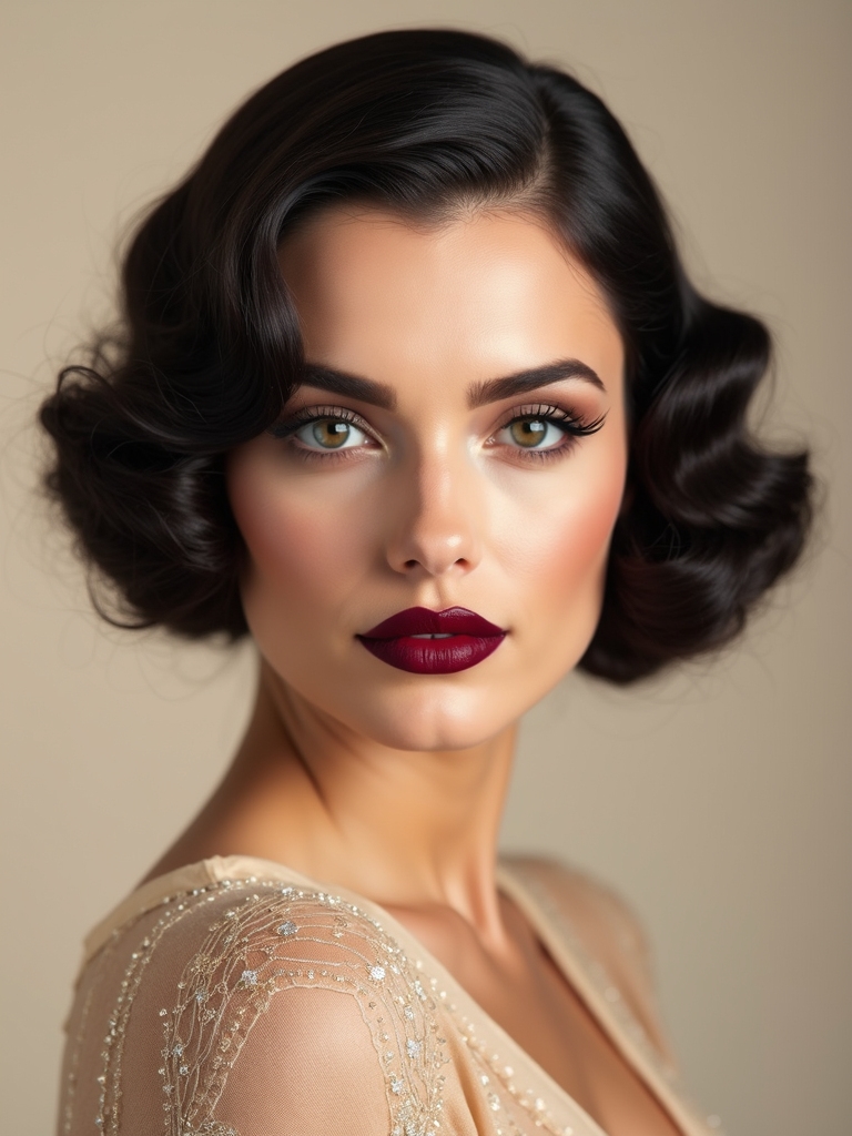 midnight art deco glamour