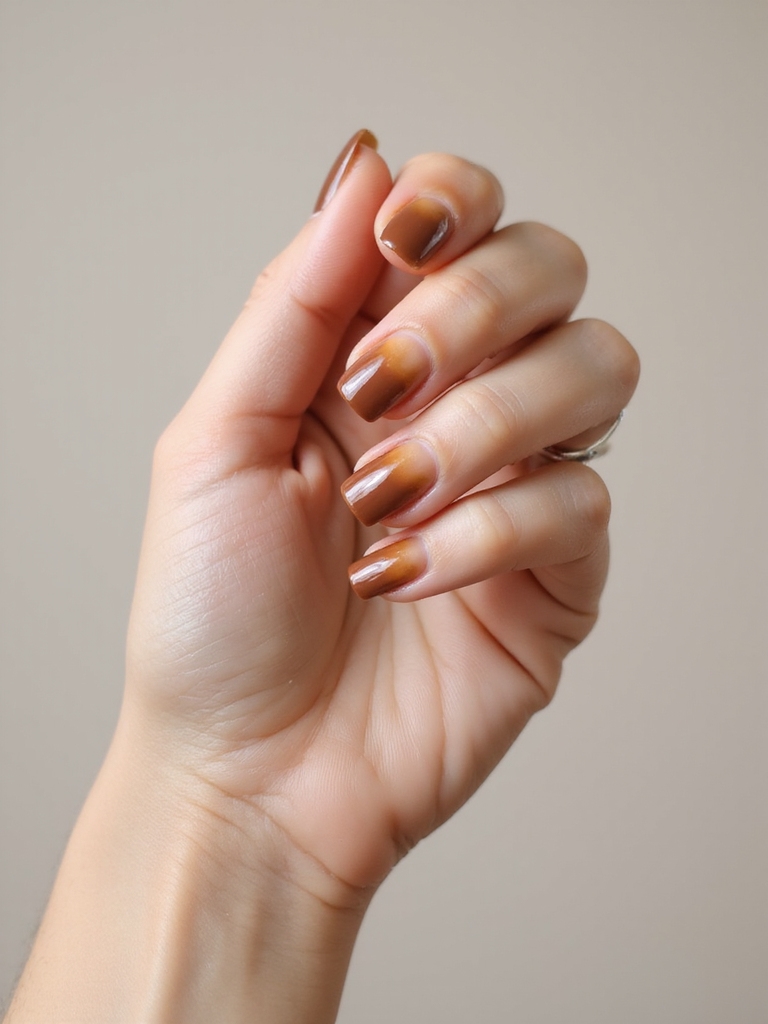 mocha to caramel seamless gradient
