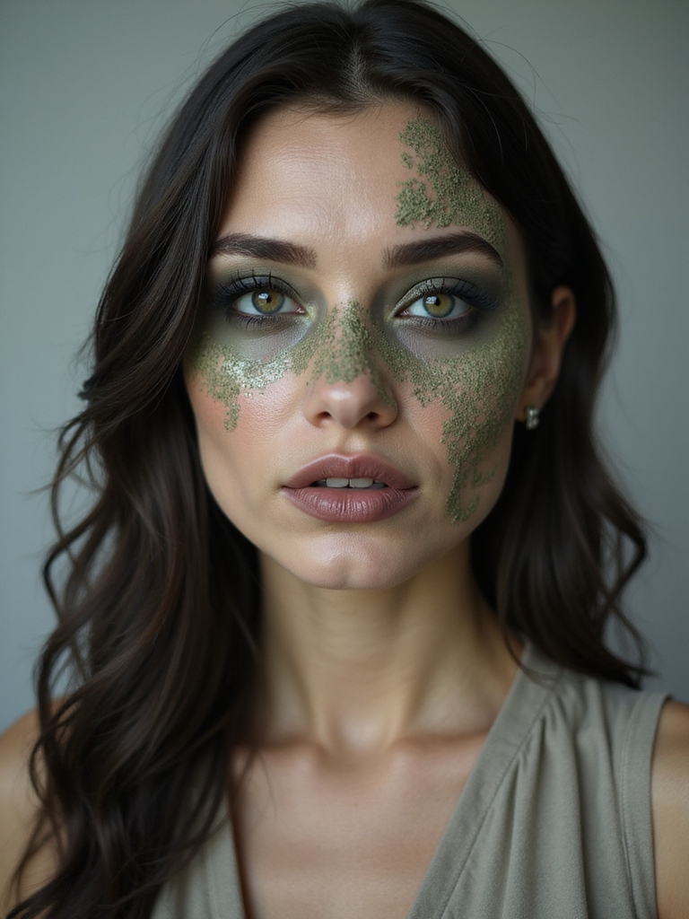 moldy cracked earthy grave dirt