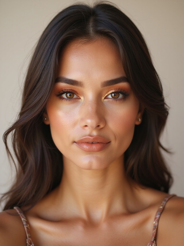 molten bronze halo eyeshadow