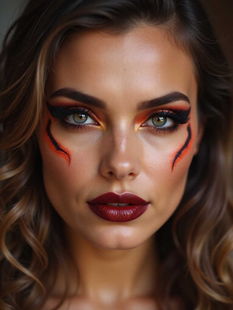 molten crimson sculpted devil tail