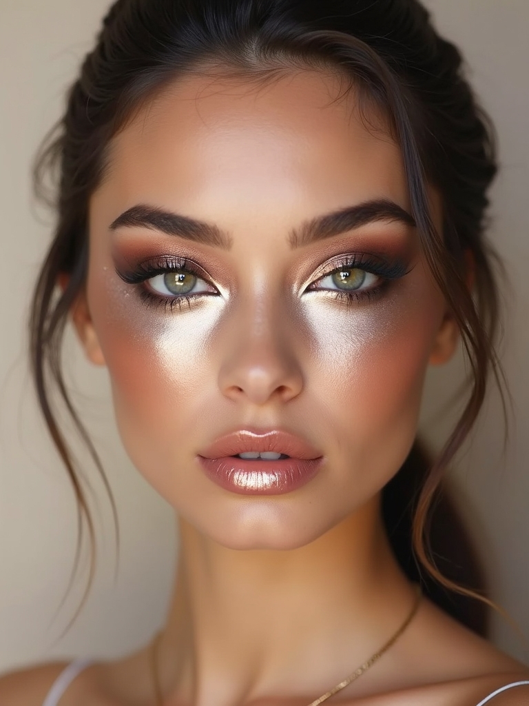 molten gold eyelid smoke