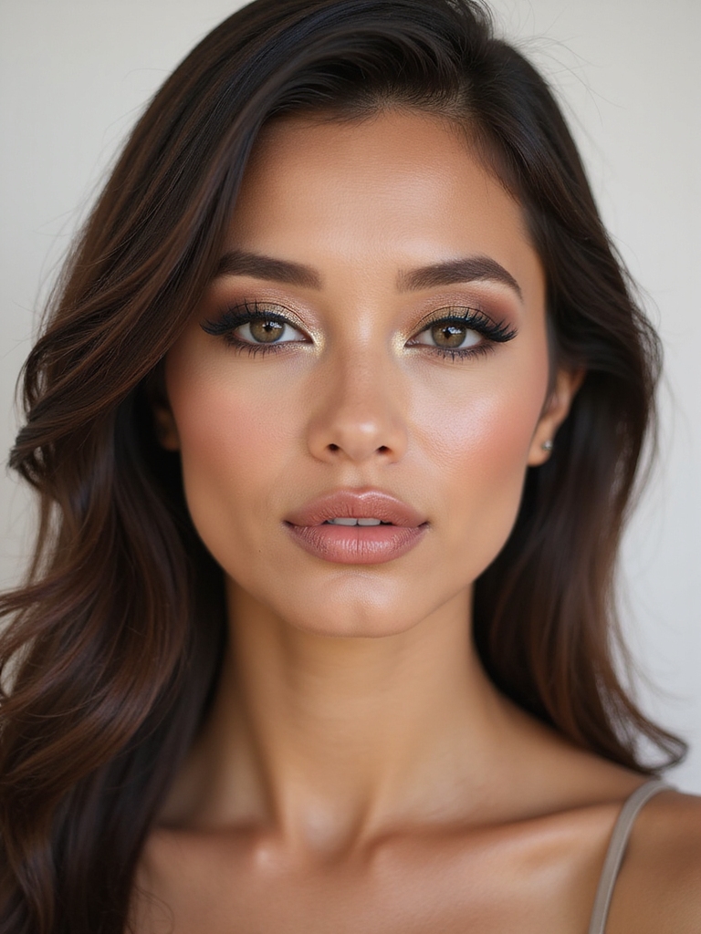 molten metallic smudged liner