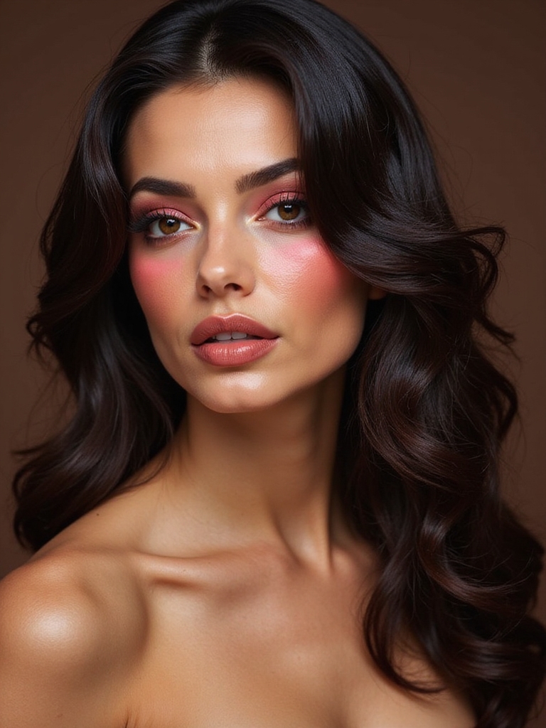 monochrome blush cohesive glow