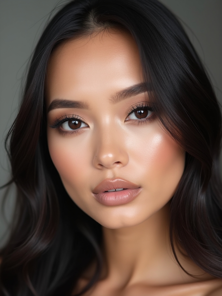 monochrome matte seamless skinlike