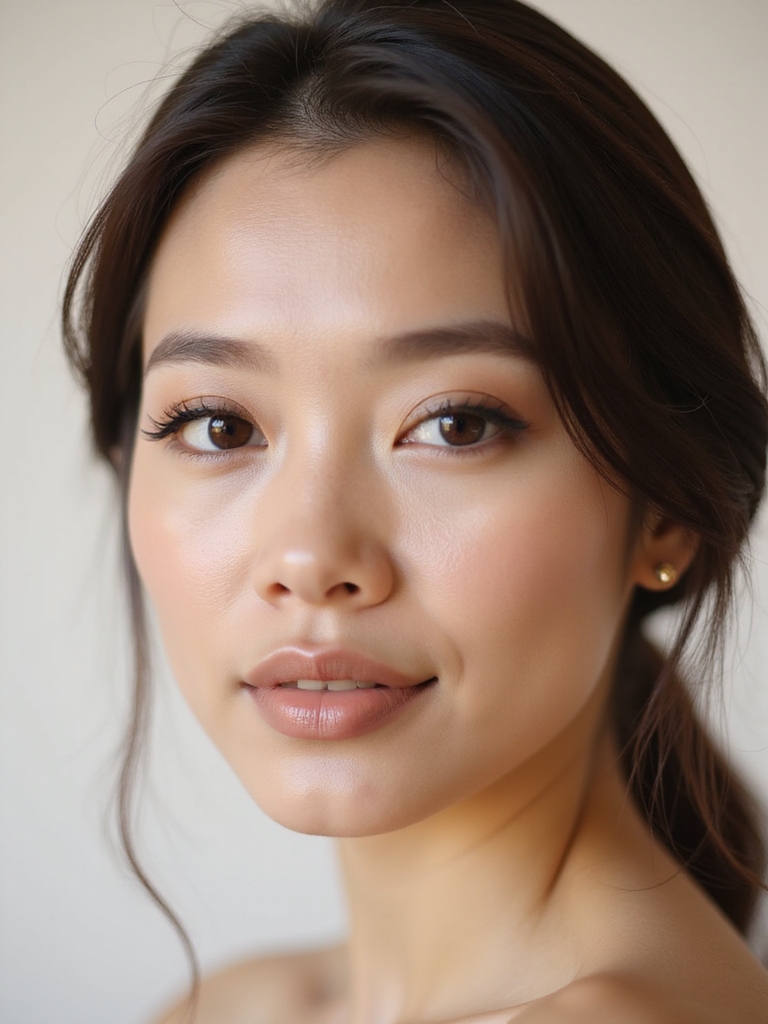 monochrome nude lifted glam