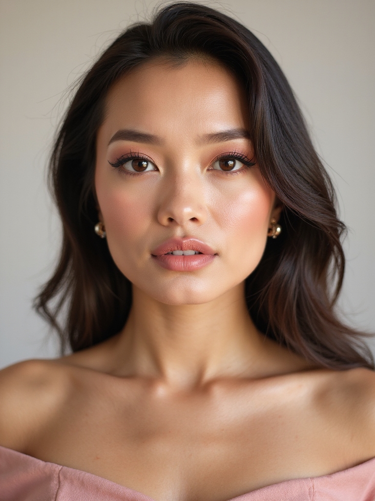 monochrome rosy cream flush