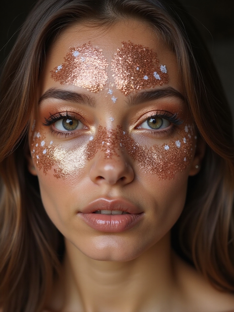 moonlit glittered fawn glam