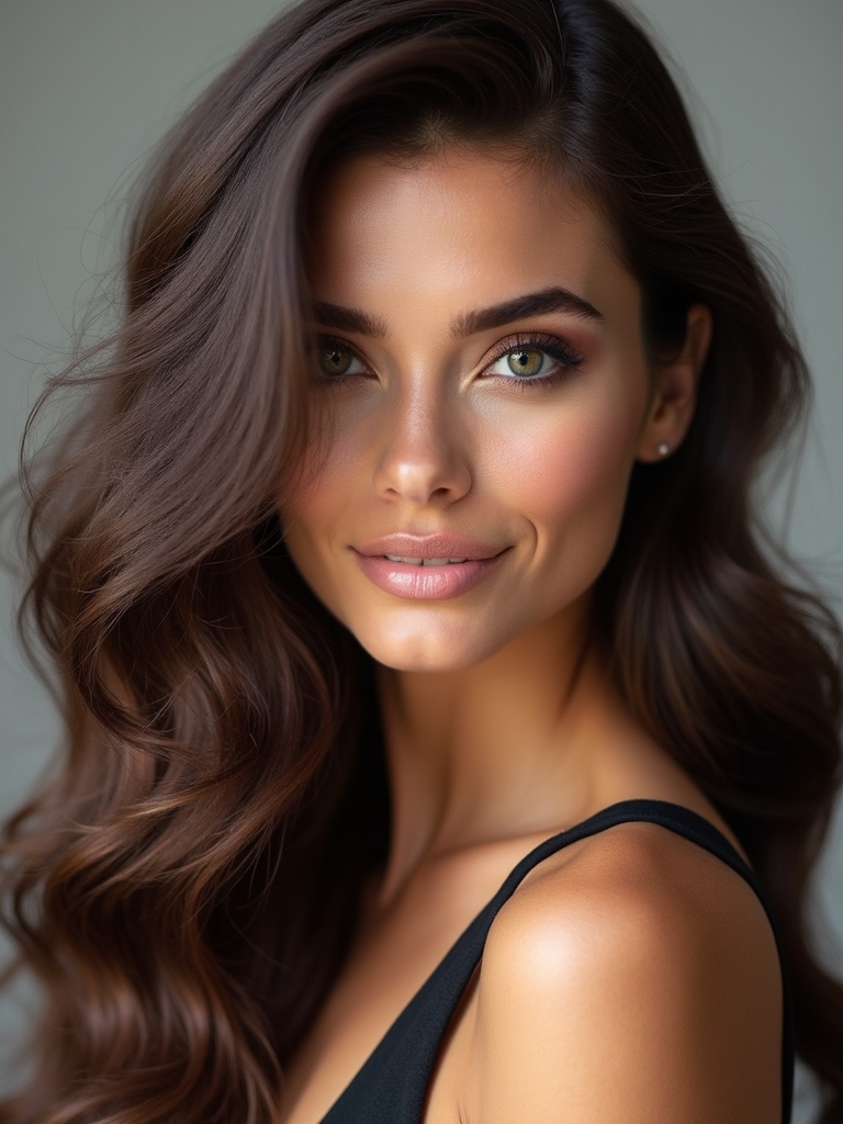 natural texture side part