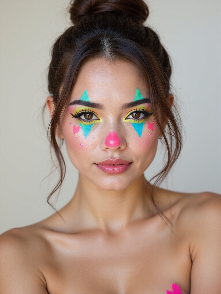 neon harlequin diamond liner