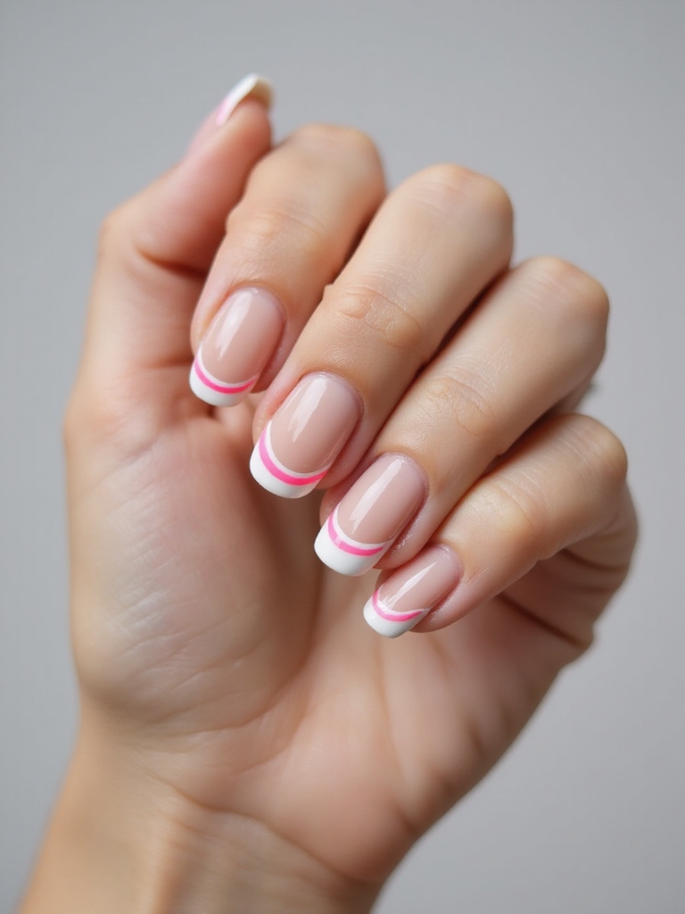 neon twin arc fingertip flair