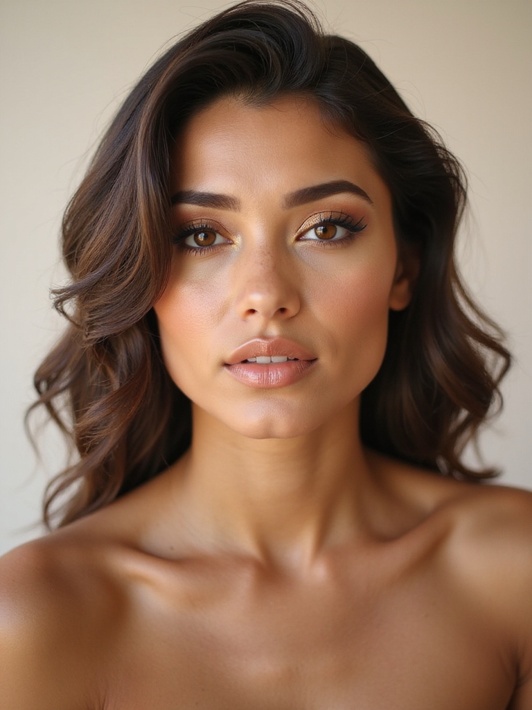 overdone orange bronzed contour