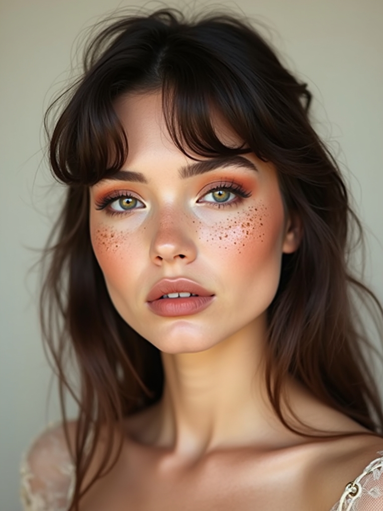 painterly sun kissed freckle artistry