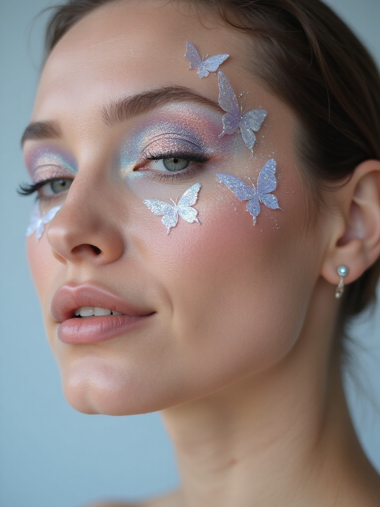 pastel butterfly blush drift