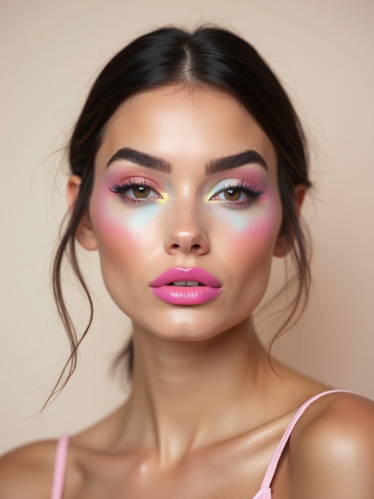 pastel lips with edge