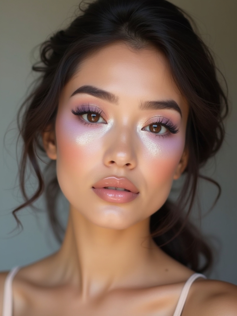 pastel shimmer airy flutter lashes