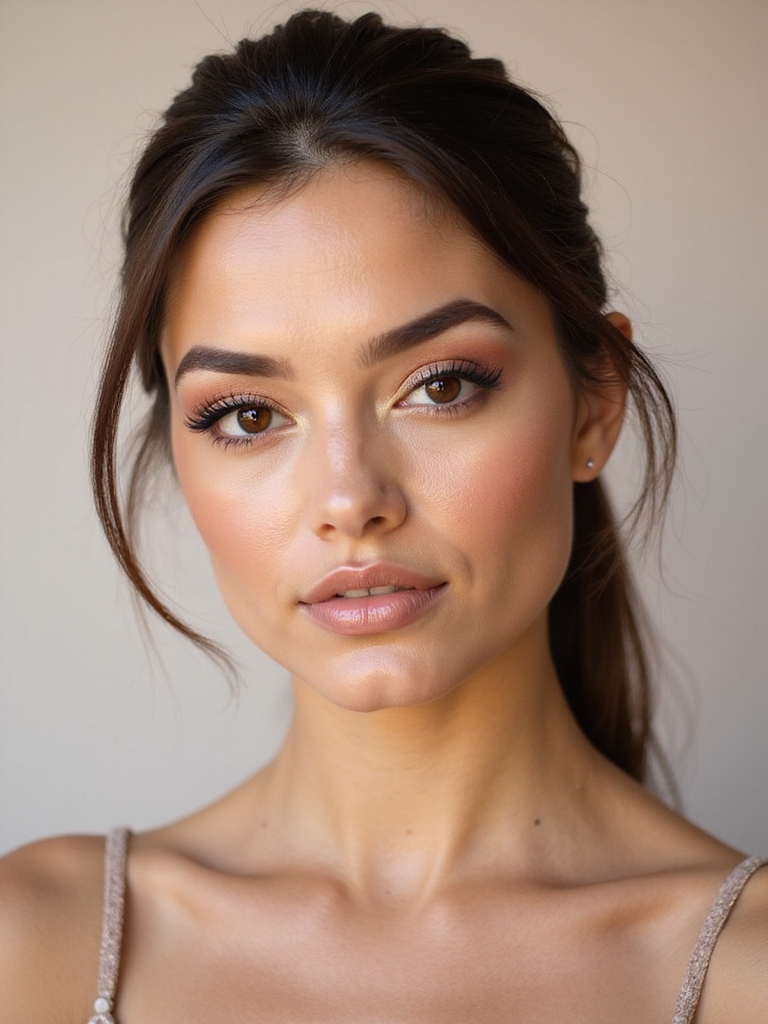 pencil thin razor sharp brows