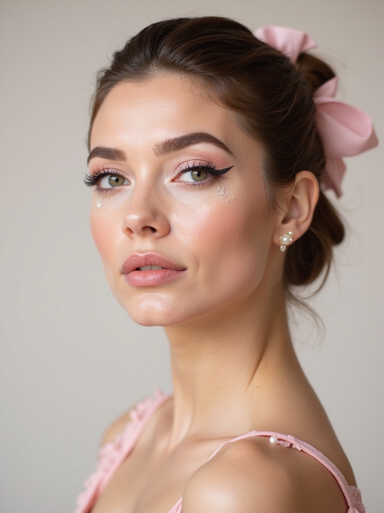 petal pink pearlescent balletcore