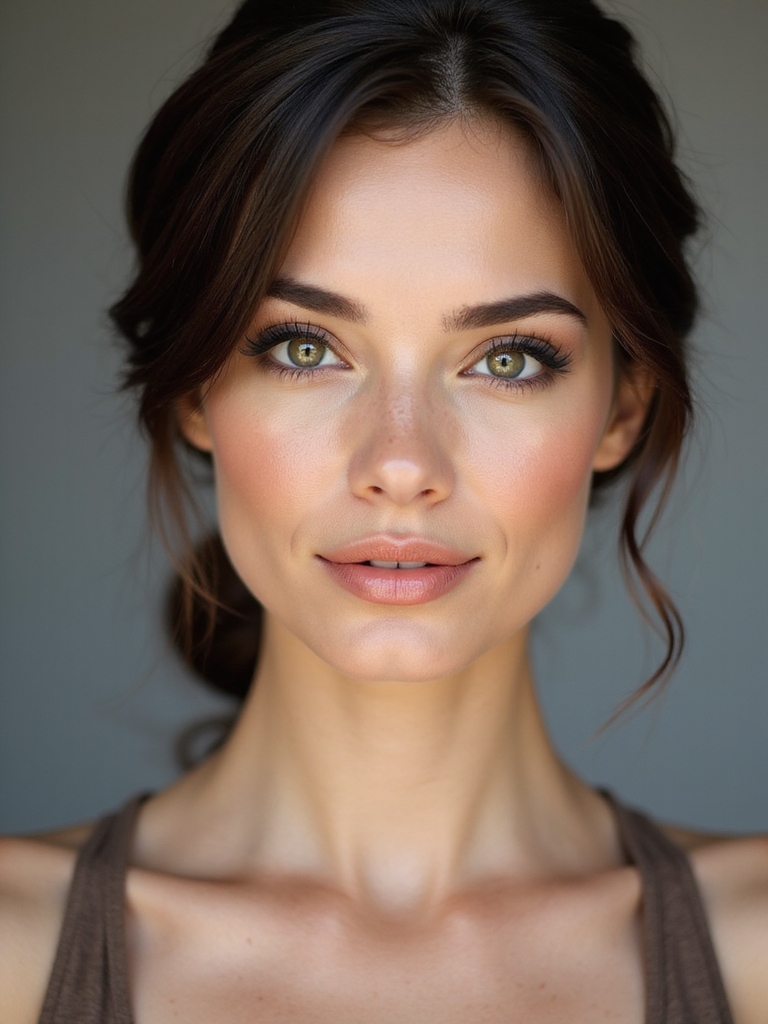 polished five minute office makeup