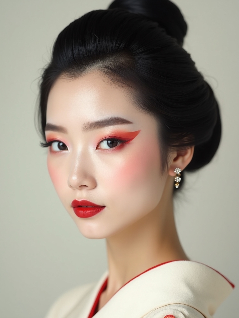 porcelain veil crimson lip