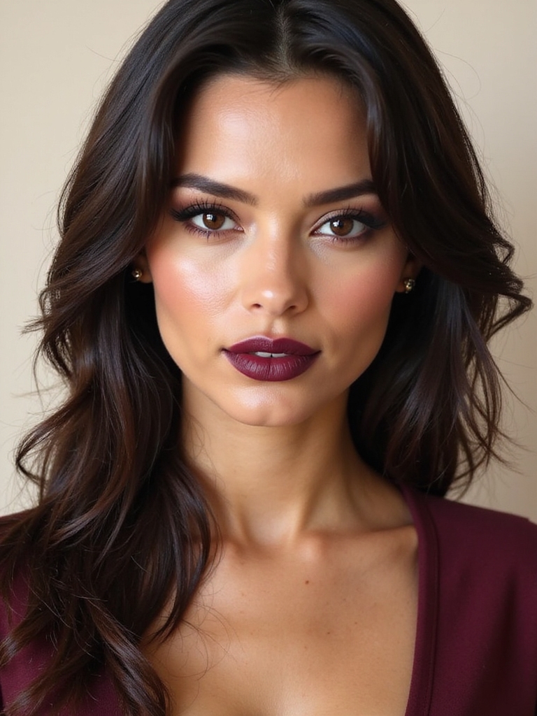 power berry lips fluffy brows