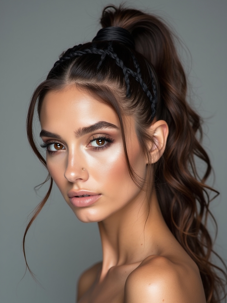 quick stylish ponytail solution