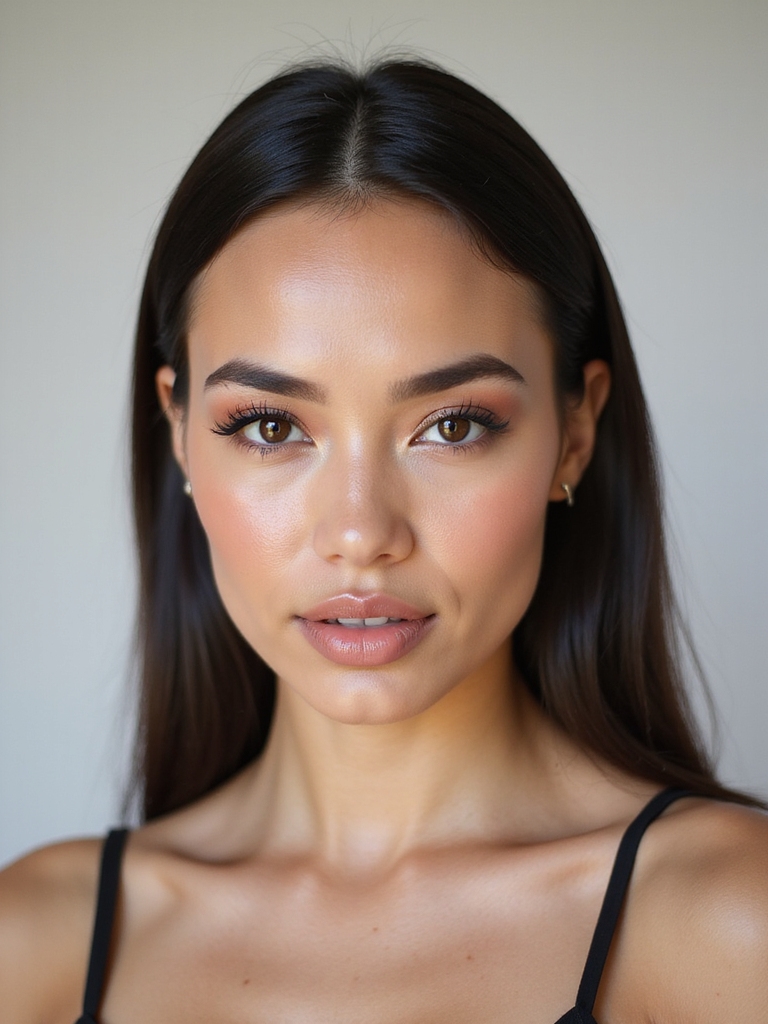 razor thin sculpted dramatic brows