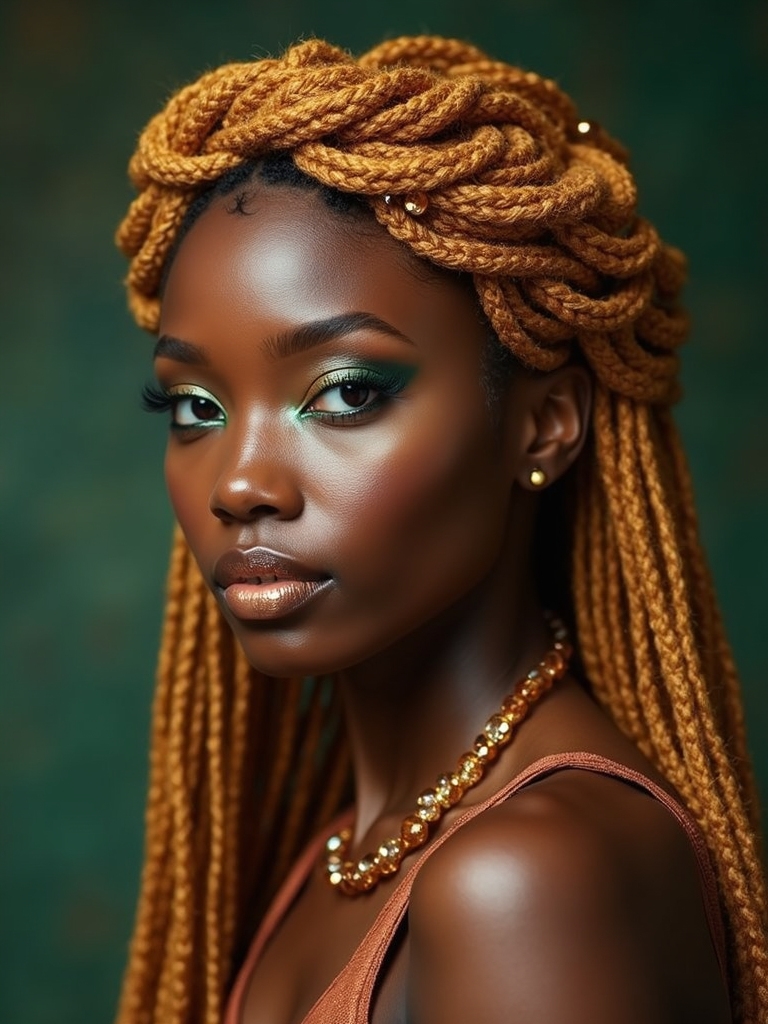 regal dreadlock accessories creating elegance