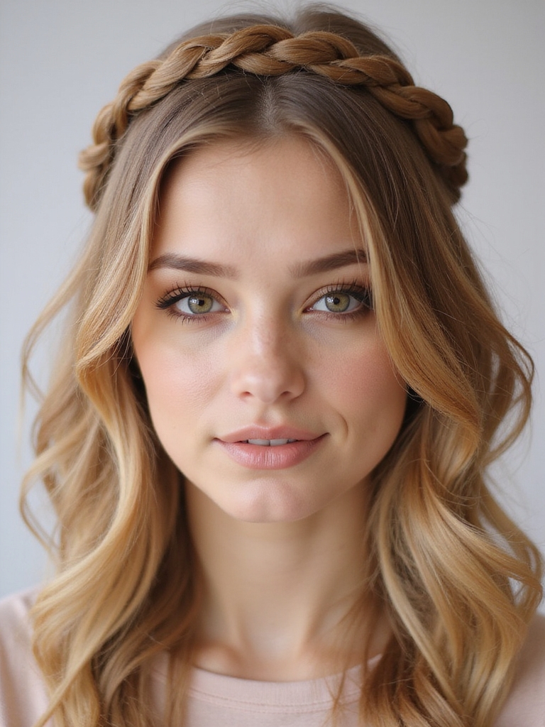 romantic braided hairstyle tutorial