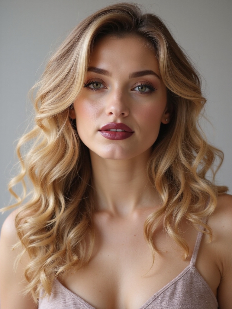 romantic soft curls tutorial