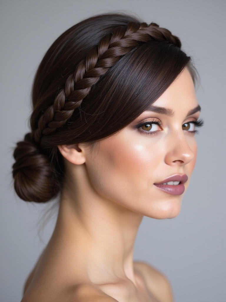 rope braid bun tutorial