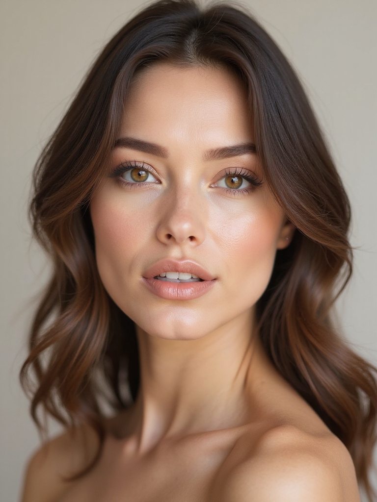 rosy blurred opaline gloss