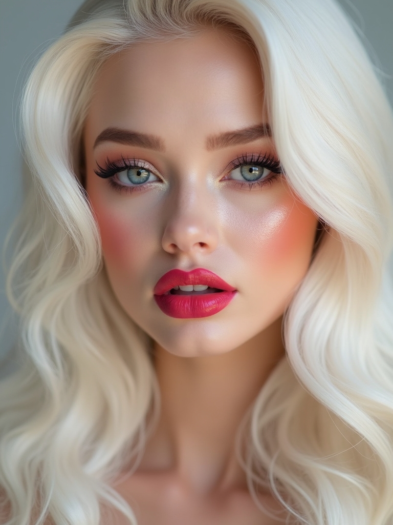 rosy blurred plush lipstain