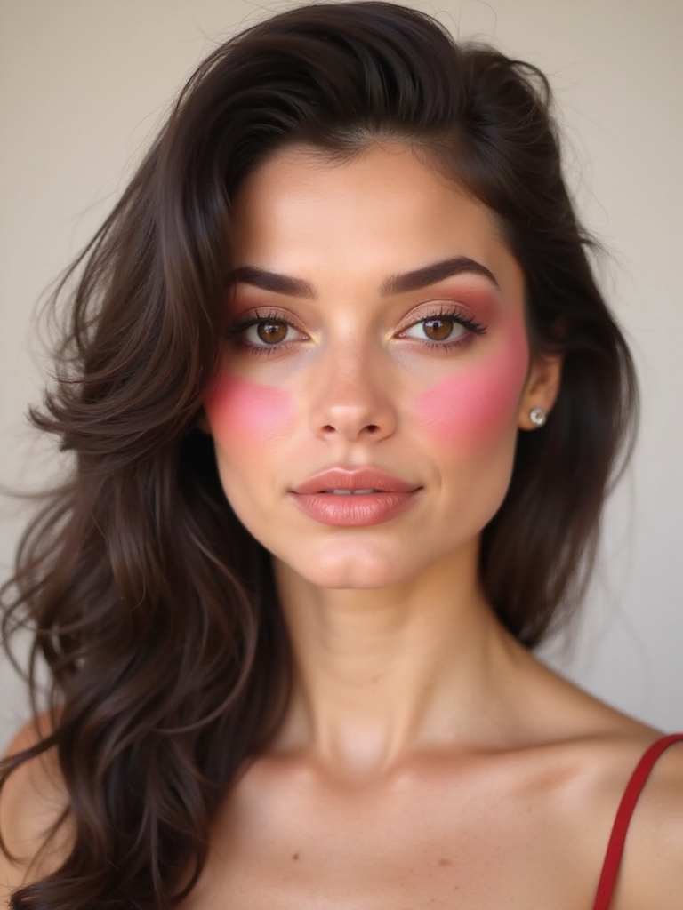 sculpted berry blush sweep