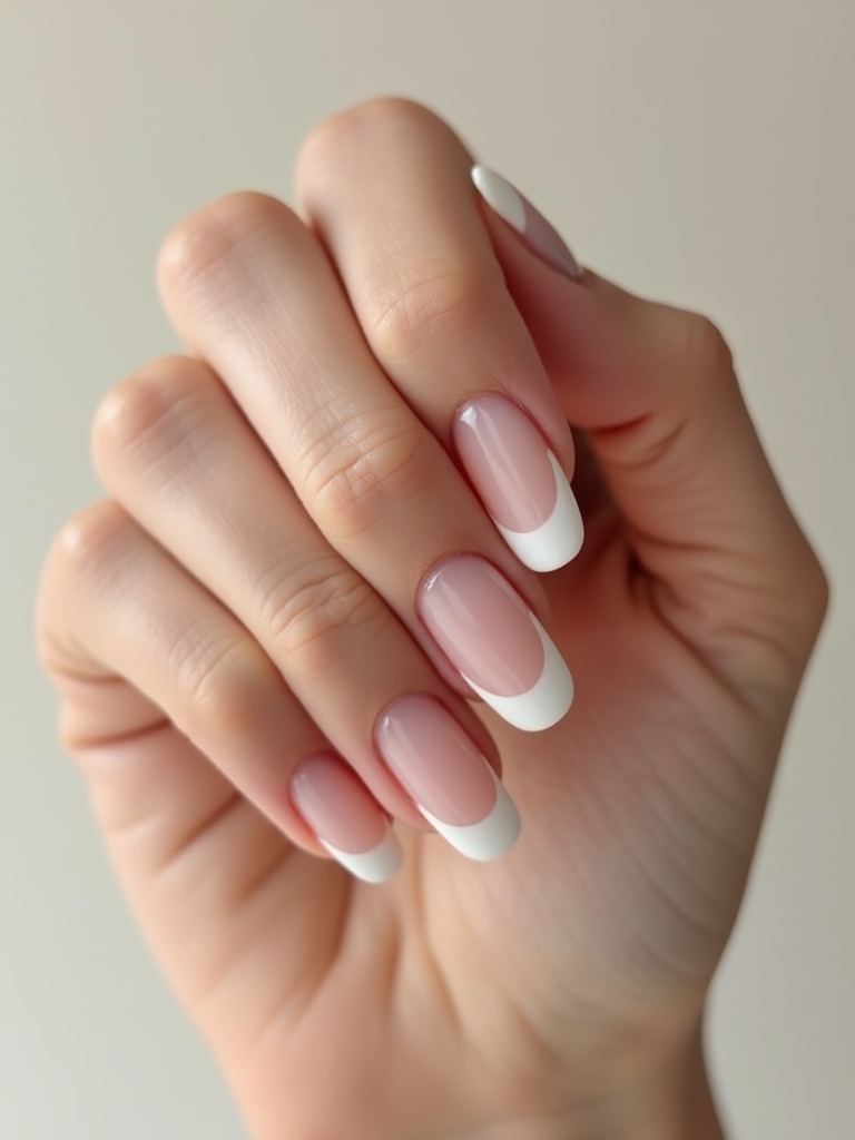 sculptural 3d french tips