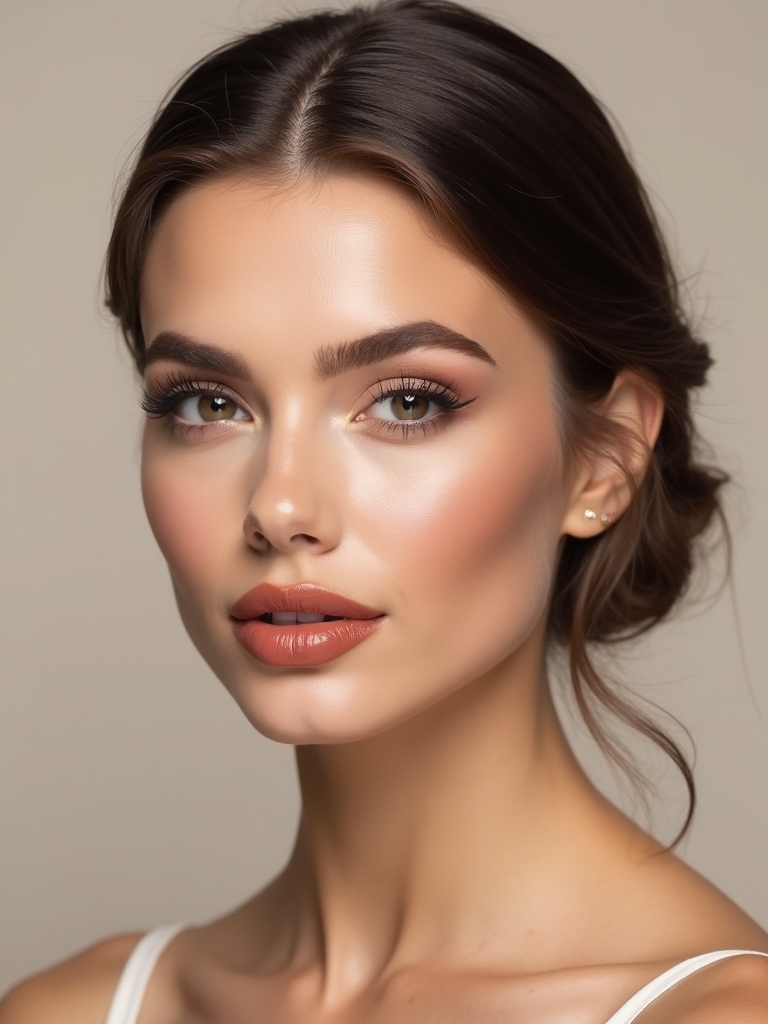 sharpened cupid s bow overline